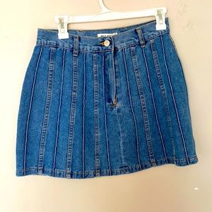 Wild Honey Jean Skirt